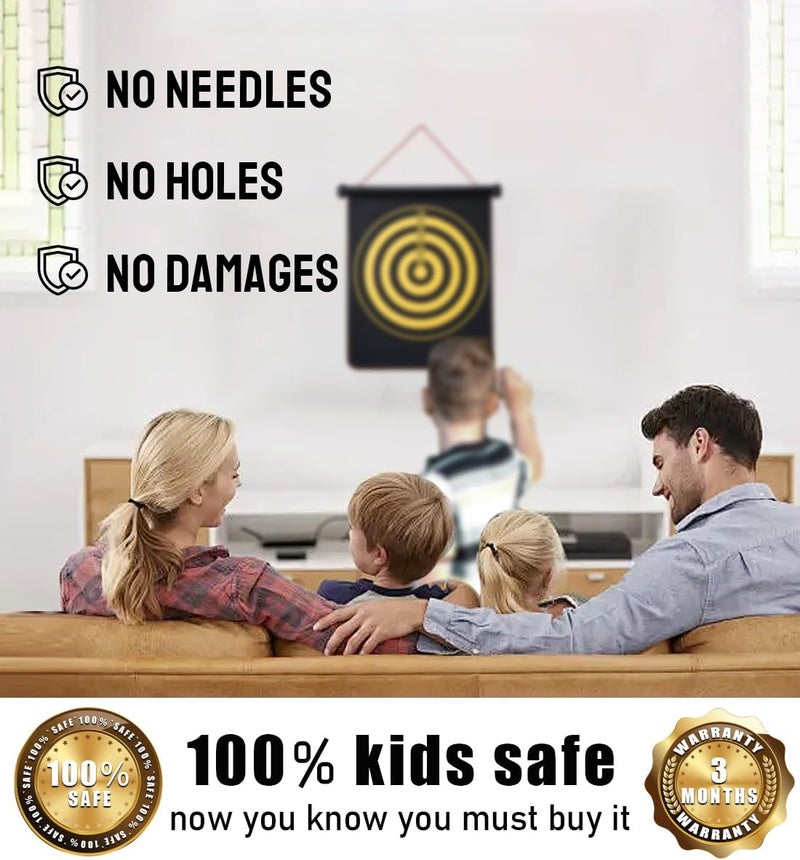 Givevan Magnetic Dart Board for Kids, Teen Boys Gift Ideas for Christmas, Room Decor for Teenage, Stocking Stuffers Toys for Girls Age 6 7 8 9 10 11 12 13 14 15 16 Years - Image 4
